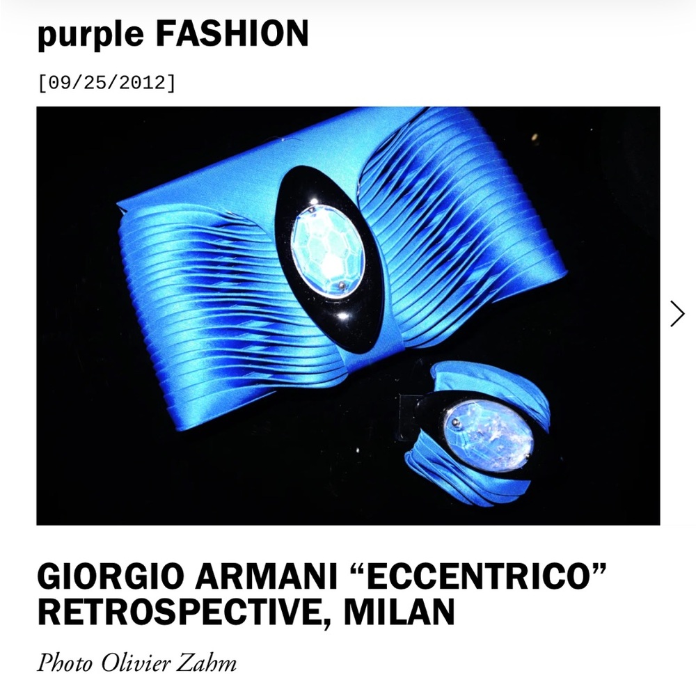 Giorgio Armani Eccentrico Clutch